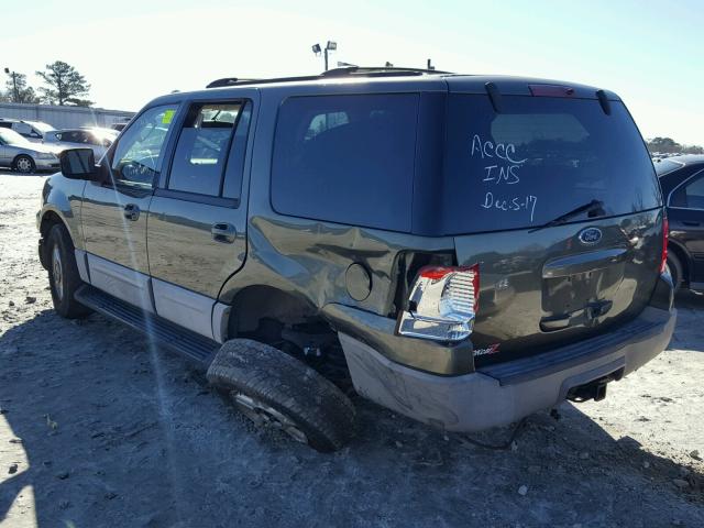 1FMRU15WX3LB53434 - 2003 FORD EXPEDITION GREEN photo 3