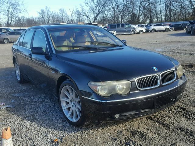 WBAGN63493DR15960 - 2003 BMW 745 LI BLACK photo 1