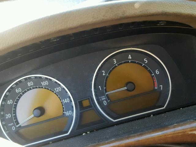 WBAGN63493DR15960 - 2003 BMW 745 LI BLACK photo 8