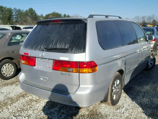 2HKRL18662H538186 - 2002 HONDA ODYSSEY EX SILVER photo 4