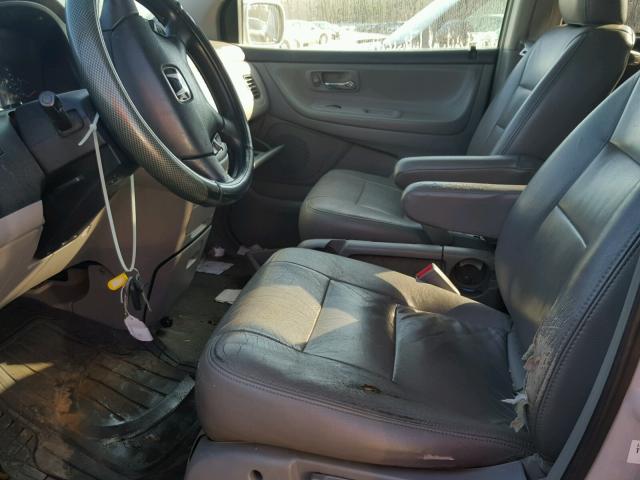 2HKRL18662H538186 - 2002 HONDA ODYSSEY EX SILVER photo 5