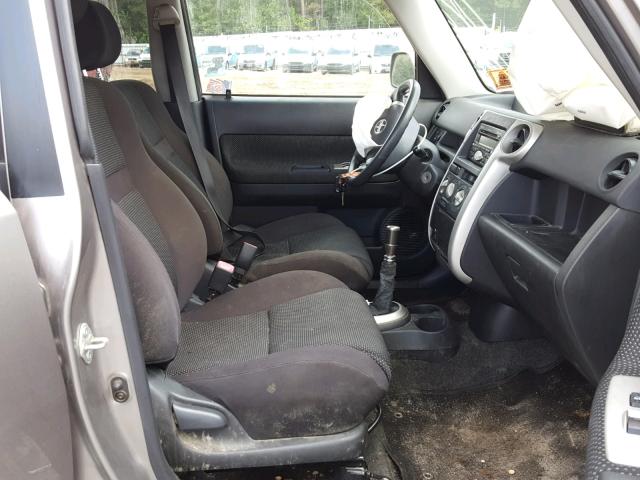 JTLKT334140166215 - 2004 TOYOTA SCION XB Сұр фото 5