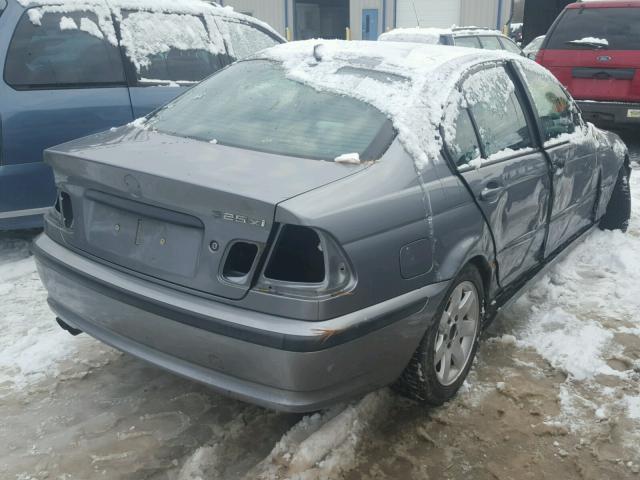 WBAEU334X5PF62982 - 2005 BMW 325 XI GRAY photo 4