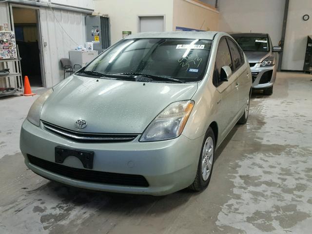 JTDKB20U973267373 - 2007 TOYOTA PRIUS GREEN photo 2