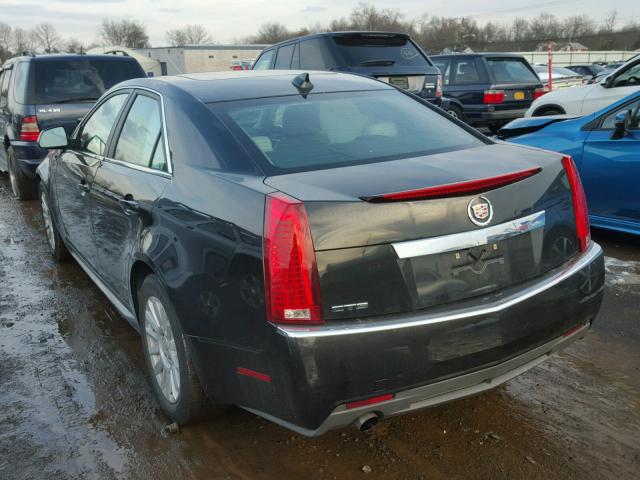 1G6DF5E57D0158961 - 2013 CADILLAC CTS LUXURY BLACK photo 3