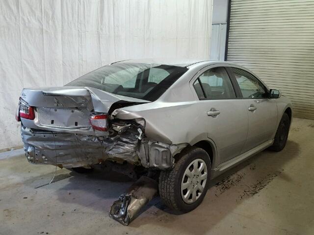 4A32B3FF5AE010704 - 2010 MITSUBISHI GALANT ES SILVER photo 4