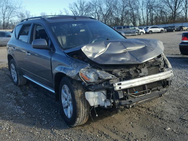 JN8AZ08T37W529768 - 2007 NISSAN MURANO SL GRAY photo 1