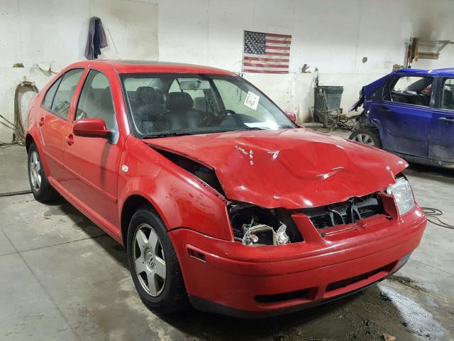 3VWSB69M22M090244 - 2002 VOLKSWAGEN JETTA GLS RED photo 1