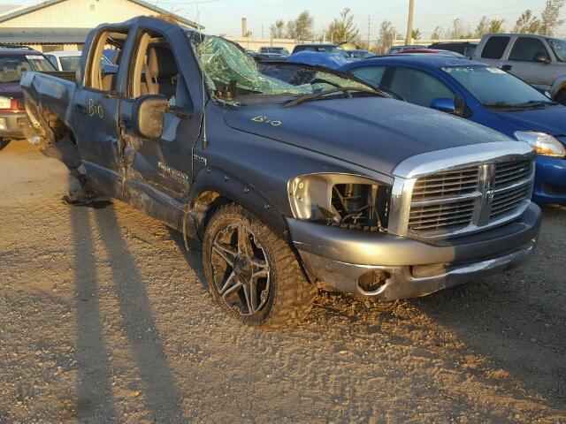 1D7HU18276S655164 - 2006 DODGE RAM 1500 S GRAY photo 1