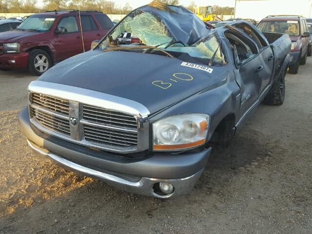 1D7HU18276S655164 - 2006 DODGE RAM 1500 S GRAY photo 2