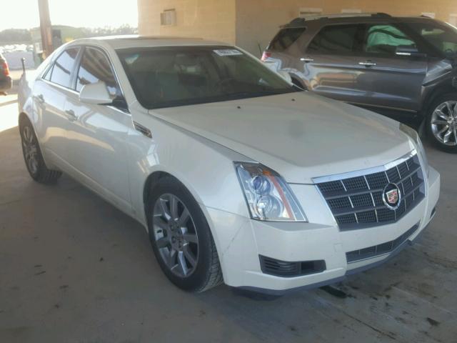 1G6DP57V680116975 - 2008 CADILLAC CTS HI FEA WHITE photo 1