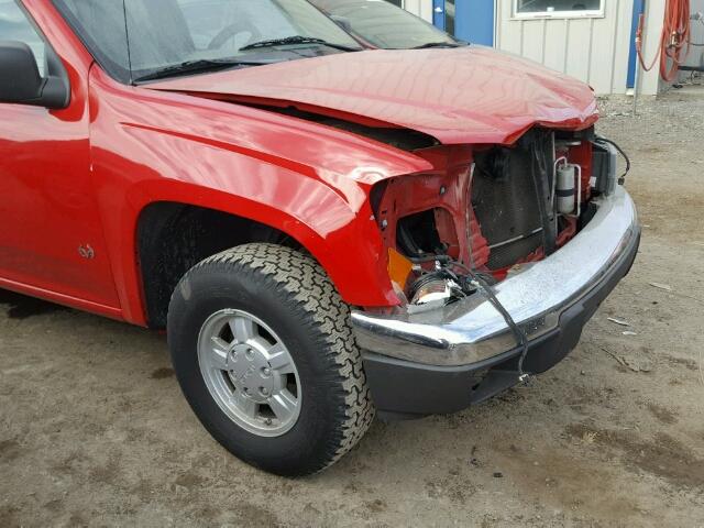 1GGCS199478702363 - 2007 ISUZU I-290 RED photo 9