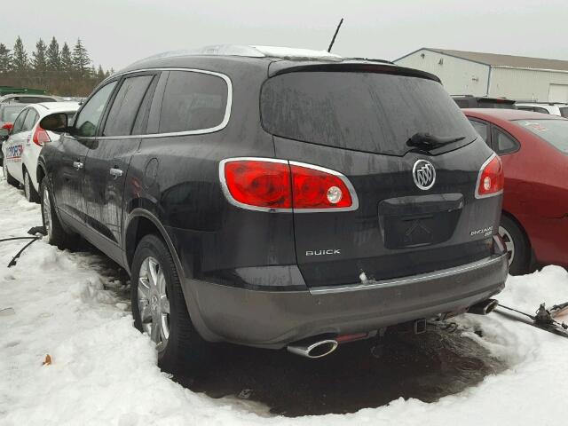 5GAER23D39J197535 - 2009 BUICK ENCLAVE CX BLACK photo 3