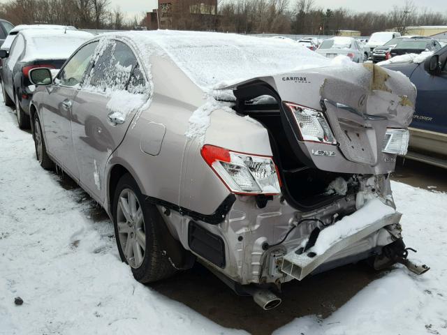 JTHBJ46GX72107975 - 2007 LEXUS ES 350 BEIGE photo 3