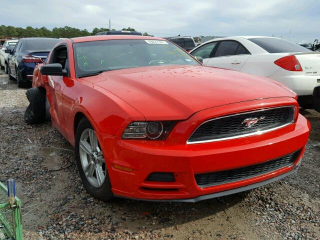 1ZVBP8AM0E5299050 - 2014 FORD MUSTANG RED photo 1