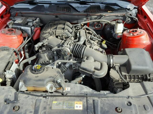 1ZVBP8AM0E5299050 - 2014 FORD MUSTANG RED photo 7