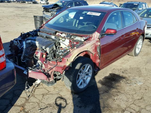 1G11C5SAXGF162605 - 2016 CHEVROLET MALIBU LIM MAROON photo 2