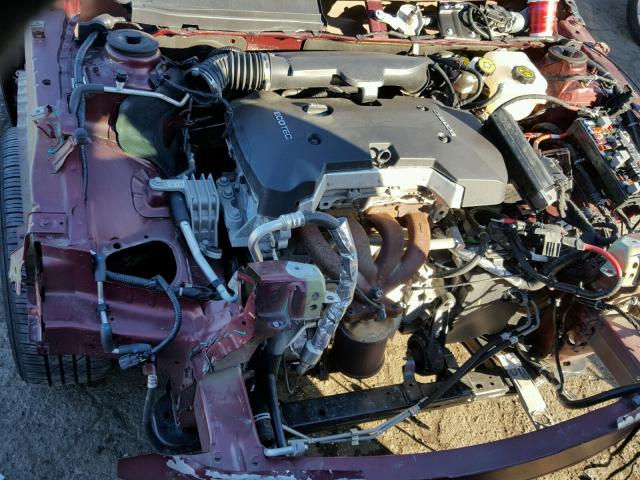 1G11C5SAXGF162605 - 2016 CHEVROLET MALIBU LIM MAROON photo 7