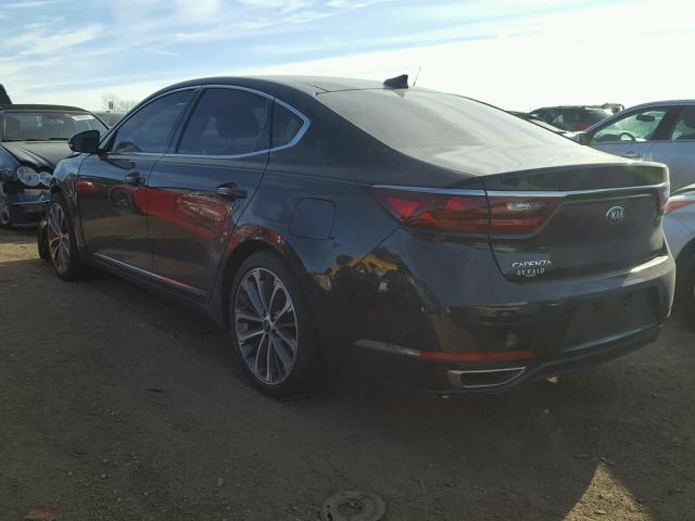 KNALC4J16H5063845 - 2017 KIA CADENZA PR BLACK photo 3