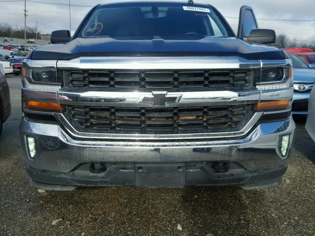 3GCUKREC5GG252397 - 2016 CHEVROLET SILVERADO BLACK photo 9