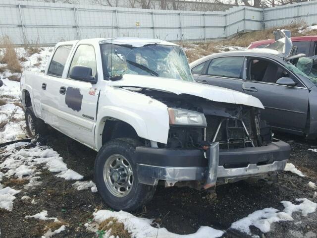 1GCHK23U77F109053 - 2007 CHEVROLET SILVERADO WHITE photo 1