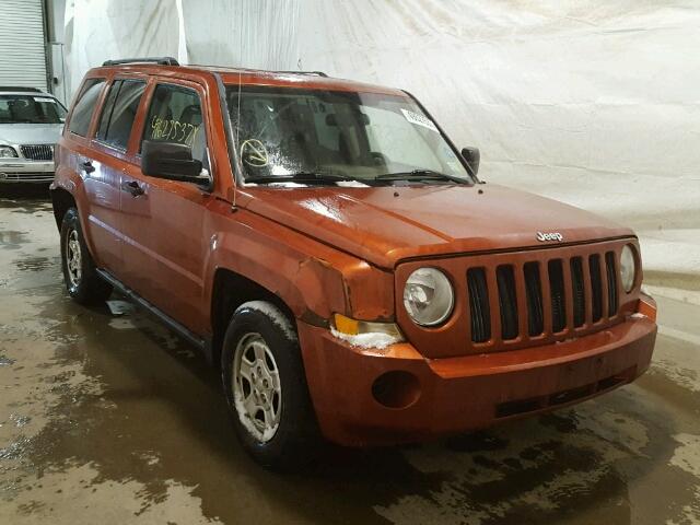 1J8FF28W88D515421 - 2008 JEEP PATRIOT SP RED photo 1