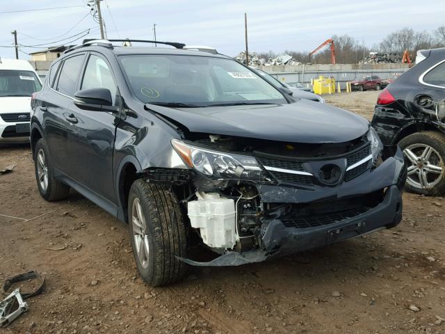 2T3RFREV0FW263642 - 2015 TOYOTA RAV4 XLE BLACK photo 1