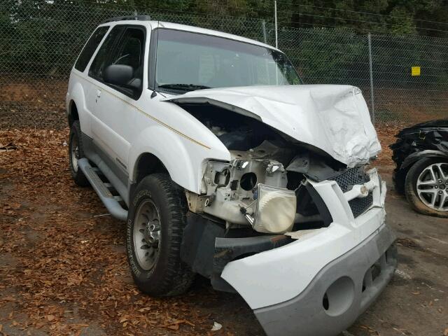 1FMYU60EX1UA24057 - 2001 FORD EXPLORER S WHITE photo 1