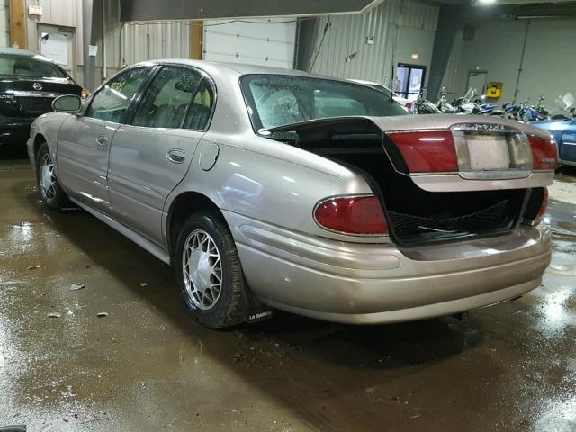 1G4HP54K444112110 - 2004 BUICK LESABRE CU TAN photo 3