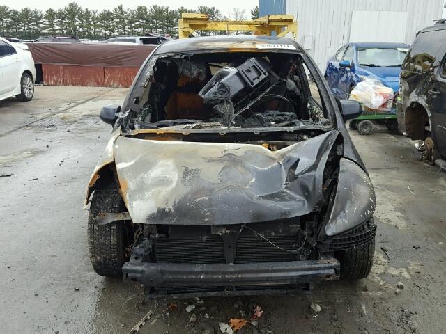 JHMGD374X8S052666 - 2008 HONDA FIT BLACK photo 9