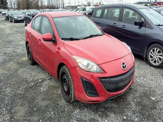 JM1BL1UF5B1391955 - 2011 MAZDA 3 I RED photo 1