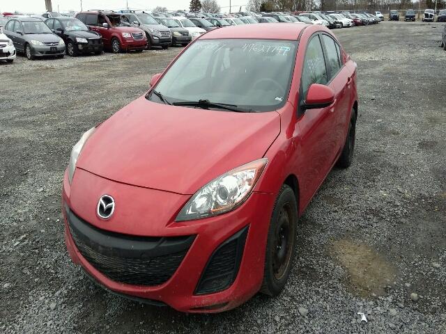 JM1BL1UF5B1391955 - 2011 MAZDA 3 I RED photo 2