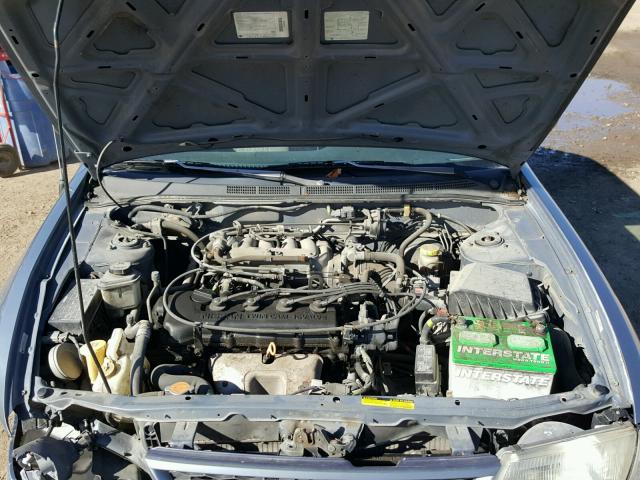 1N4AB41D3WC717268 - 1998 NISSAN SENTRA E BLUE photo 7