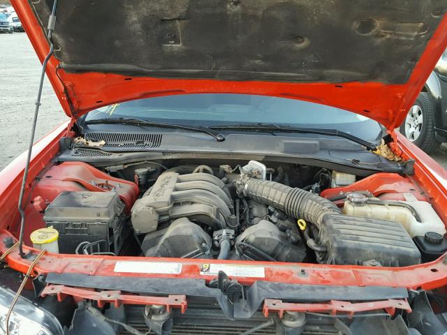 2B3KA43D59H538473 - 2009 DODGE CHARGER RED photo 7