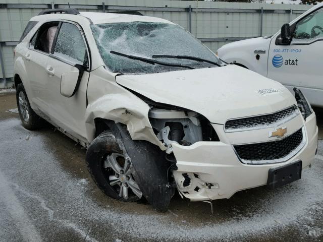 1GNALBEK7FZ115949 - 2015 CHEVROLET EQUINOX LT WHITE photo 1