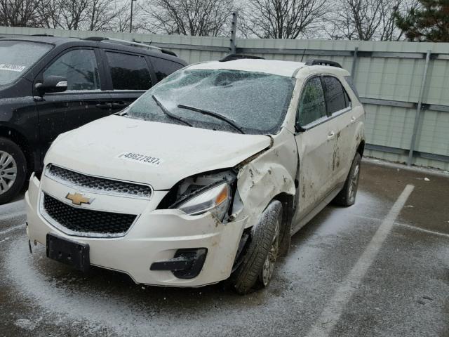 1GNALBEK7FZ115949 - 2015 CHEVROLET EQUINOX LT WHITE photo 2