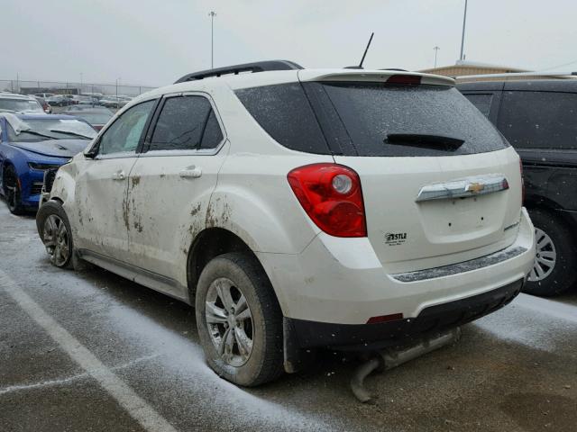 1GNALBEK7FZ115949 - 2015 CHEVROLET EQUINOX LT WHITE photo 3