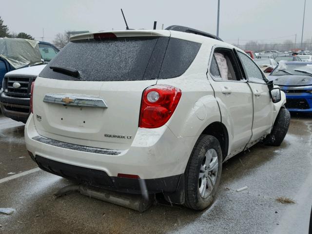 1GNALBEK7FZ115949 - 2015 CHEVROLET EQUINOX LT WHITE photo 4