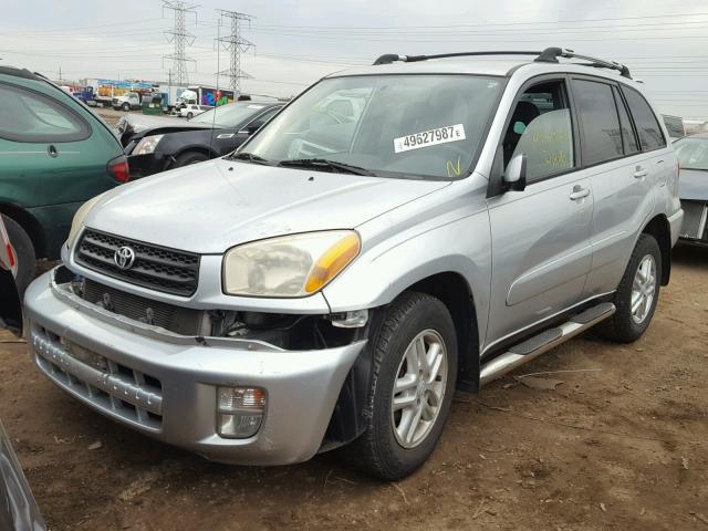 JTEGH20V620075878 - 2002 TOYOTA RAV4 SILVER photo 2