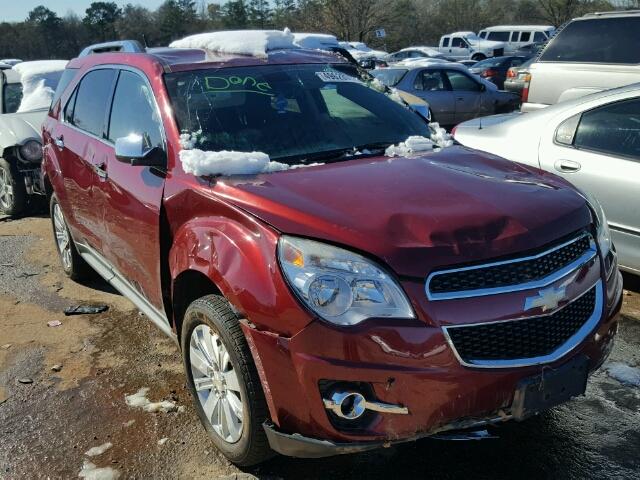 2CNALPEC9B6395566 - 2011 CHEVROLET EQUINOX LT RED photo 1