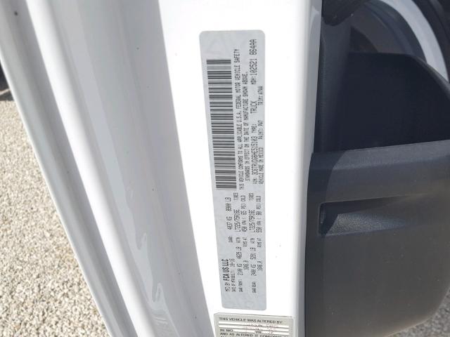 3C6TRVDG6HE515103 - 2017 RAM PROMASTER 白色 照片 10