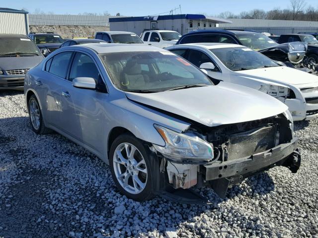 1N4AA5AP3EC480881 - 2014 NISSAN MAXIMA S SILVER photo 1