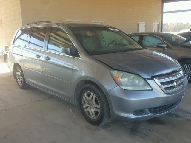 5FNRL38706B065474 - 2006 HONDA ODYSSEY EX GREEN photo 1