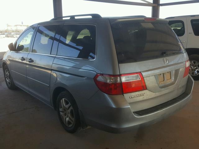 5FNRL38706B065474 - 2006 HONDA ODYSSEY EX GREEN photo 3