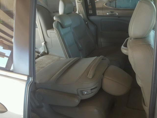 5FNRL38706B065474 - 2006 HONDA ODYSSEY EX GREEN photo 6