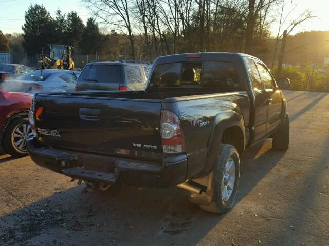 5TEUU42N49Z604654 - 2009 TOYOTA TACOMA ACC BLACK photo 4