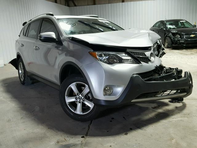 JTMRFREV3FD121220 - 2015 TOYOTA RAV4 XLE SILVER photo 1