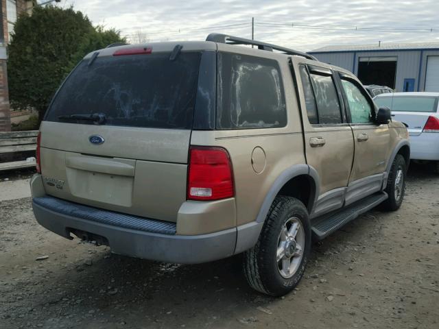 1FMZU73E12UD14128 - 2002 FORD EXPLORER X GOLD photo 4