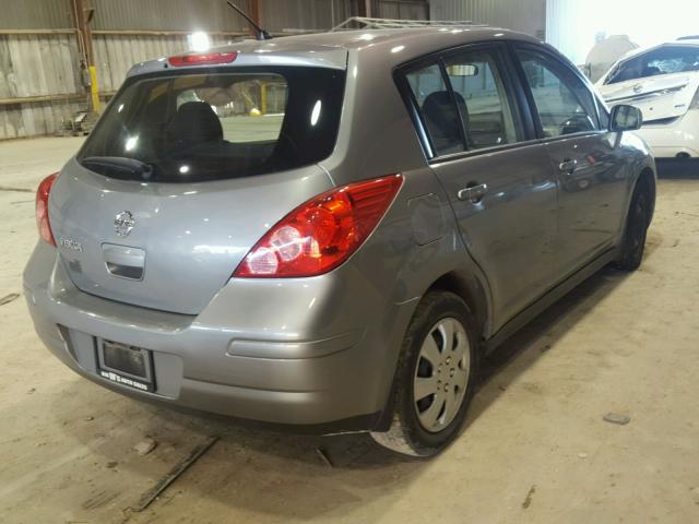 3N1BC1CP3CK286490 - 2012 NISSAN VERSA S SILVER photo 4