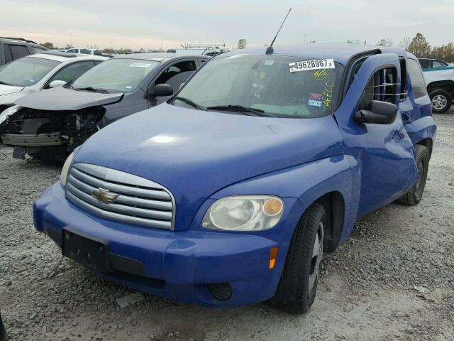 3GNCA13D58S665020 - 2008 CHEVROLET HHR LS BLUE photo 2